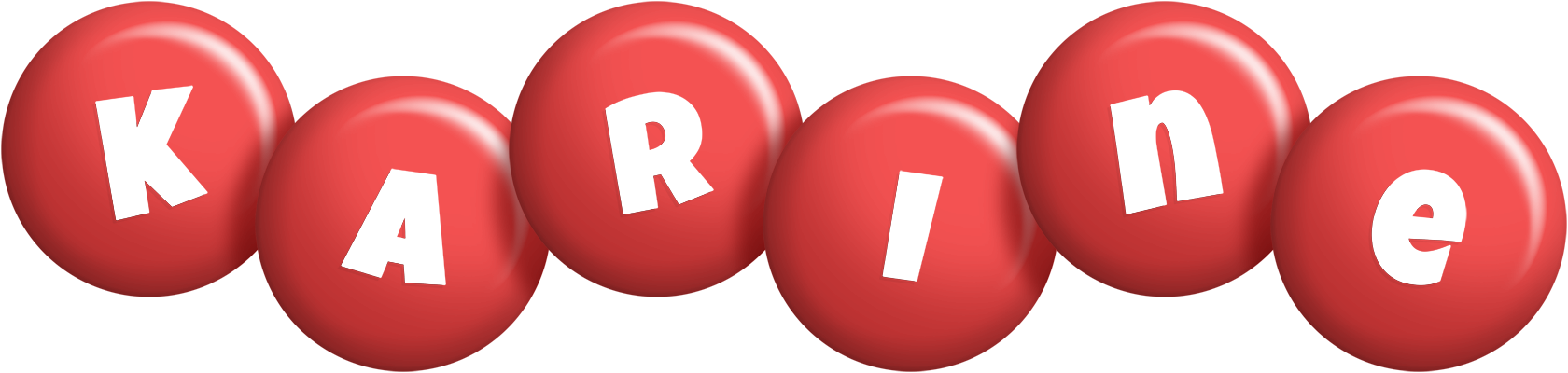 Karine candy-red logo