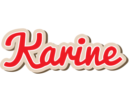 Karine chocolate logo