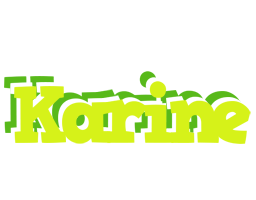 Karine citrus logo