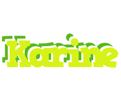 Karine citrus logo