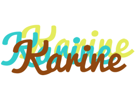 Karine cupcake logo