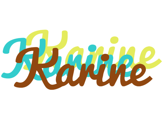 Karine cupcake logo
