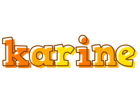 Karine desert logo