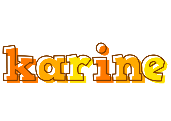 Karine desert logo