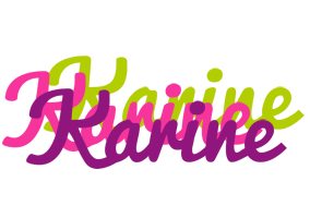 Karine flowers logo