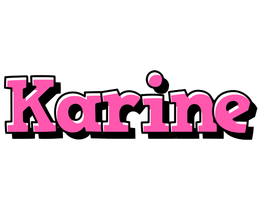 Karine girlish logo