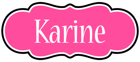 Karine invitation logo