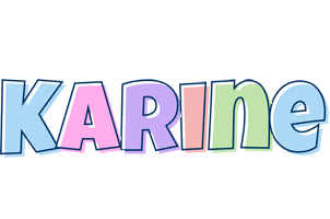 Karine pastel logo