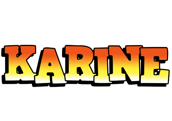 Karine sunset logo