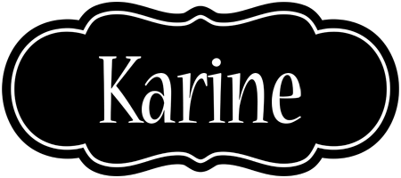 Karine welcome logo