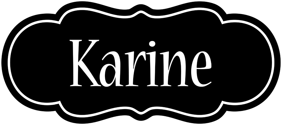 Karine welcome logo