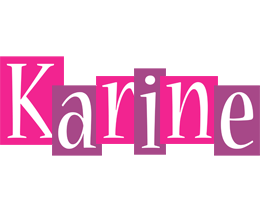 Karine whine logo