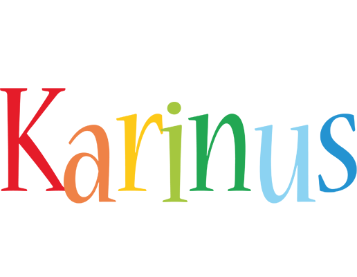 Karinus birthday logo