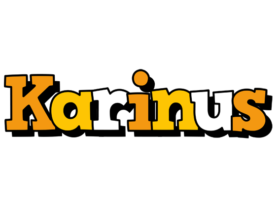 Karinus cartoon logo