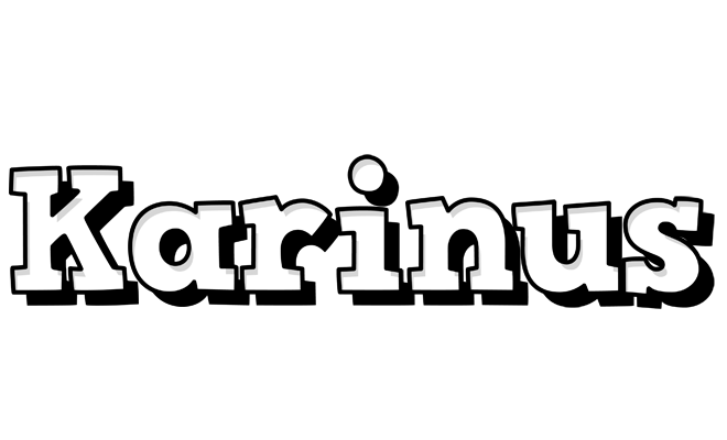Karinus snowing logo