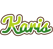 Karis golfing logo