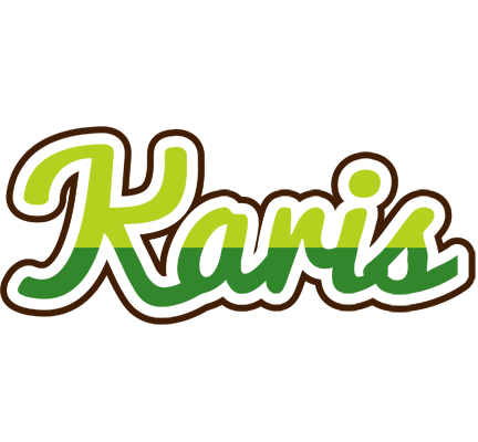 Karis golfing logo