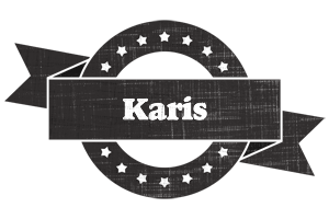 Karis grunge logo