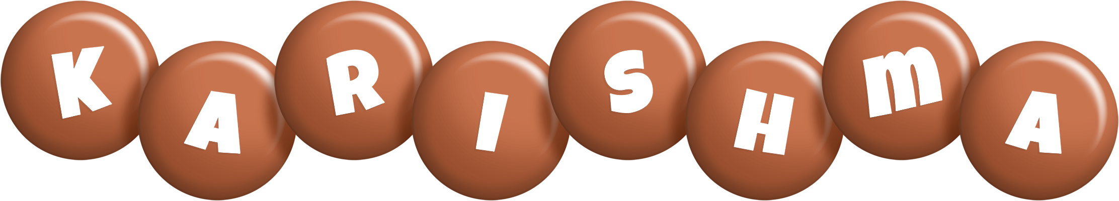 Karishma candy-brown logo