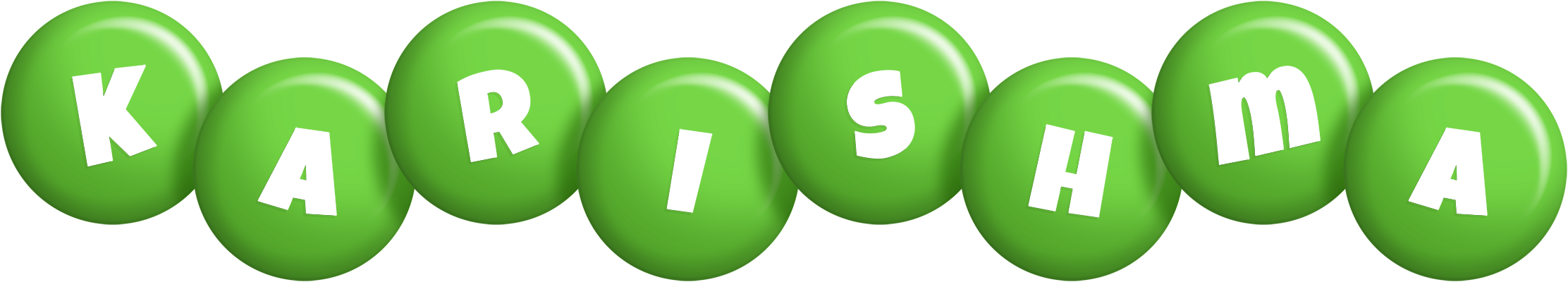 Karishma candy-green logo