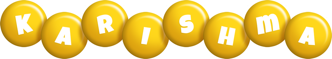 Karishma candy-yellow logo