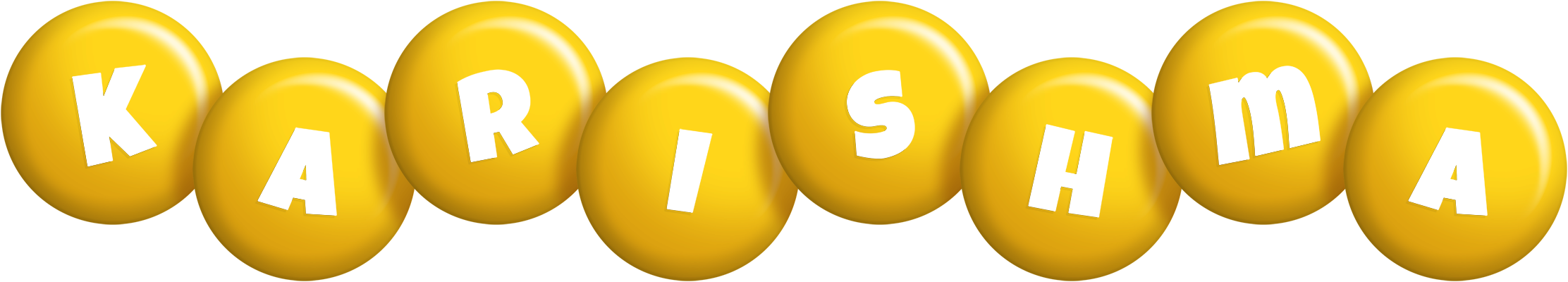 Karishma candy-yellow logo