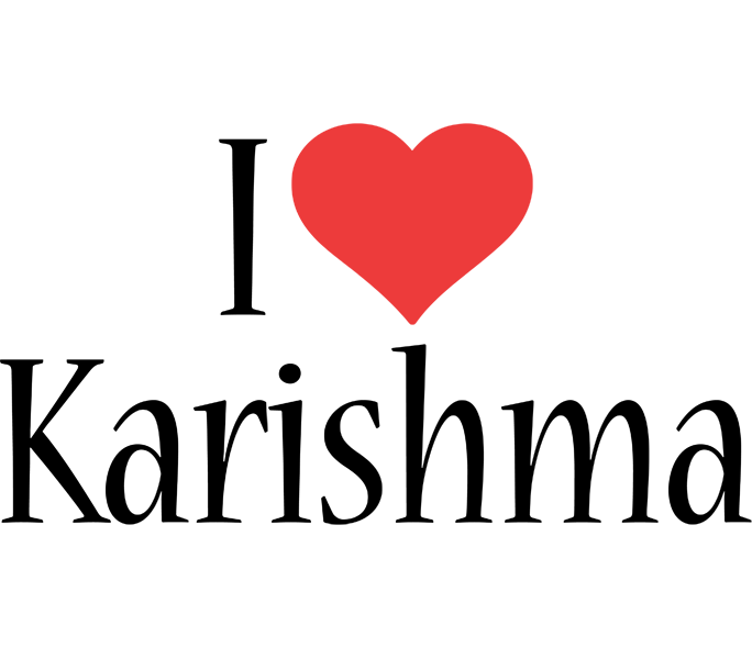 Karishma i-love logo