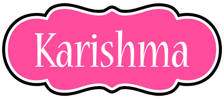 Karishma invitation logo