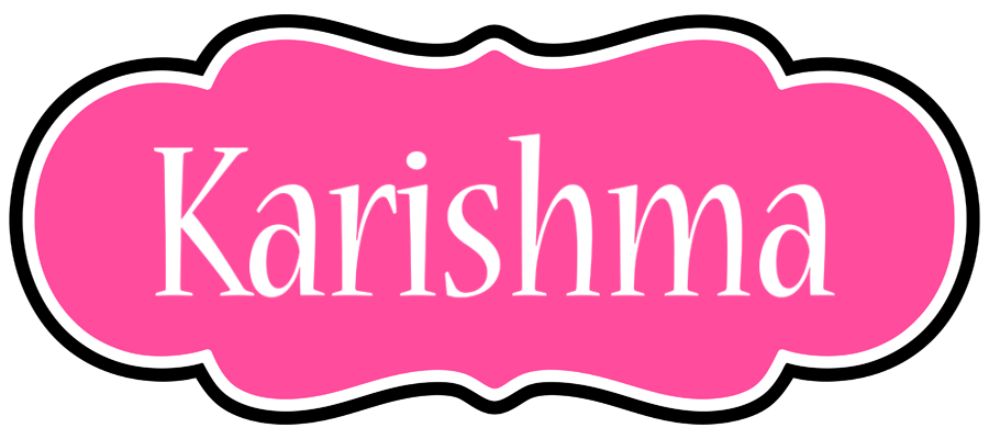 Karishma invitation logo