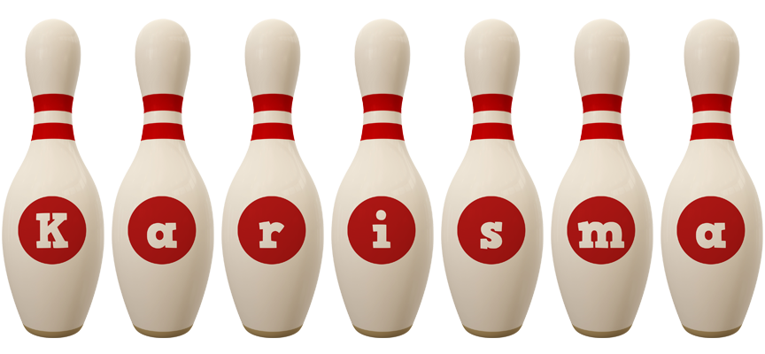 Karisma bowling-pin logo