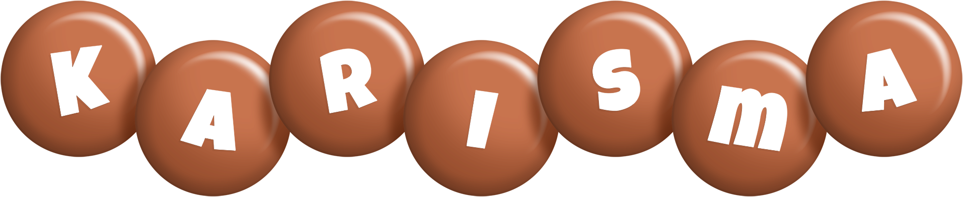 Karisma candy-brown logo