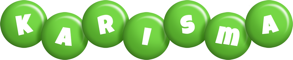 Karisma candy-green logo