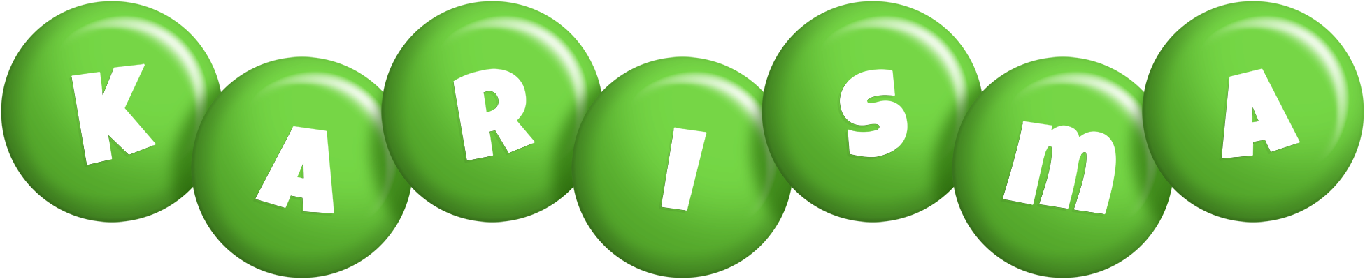 Karisma candy-green logo