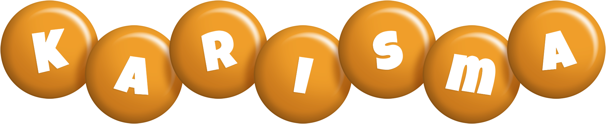 Karisma candy-orange logo