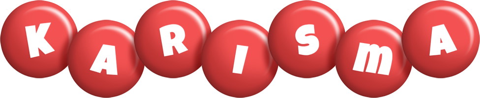 Karisma candy-red logo