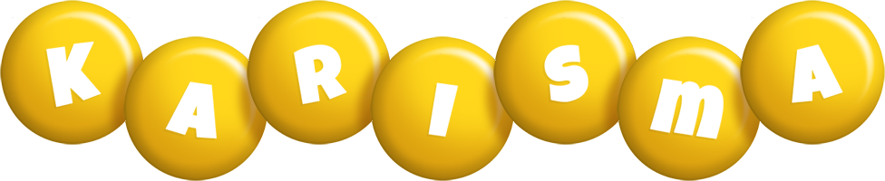 Karisma candy-yellow logo