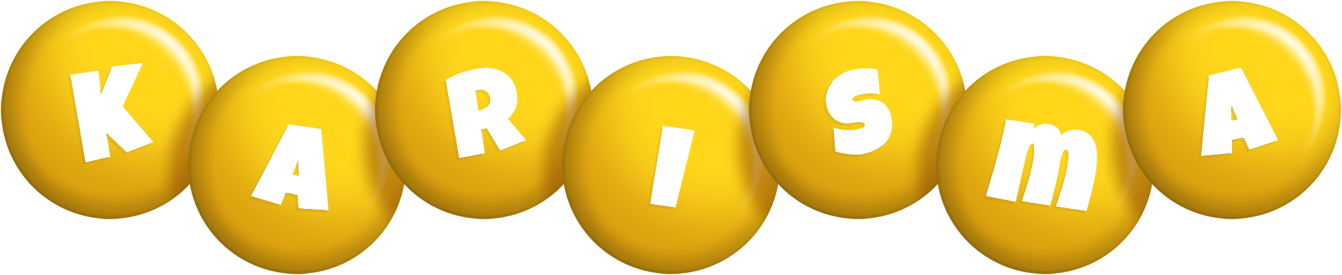 Karisma candy-yellow logo