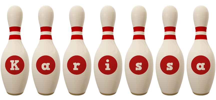 Karissa bowling-pin logo