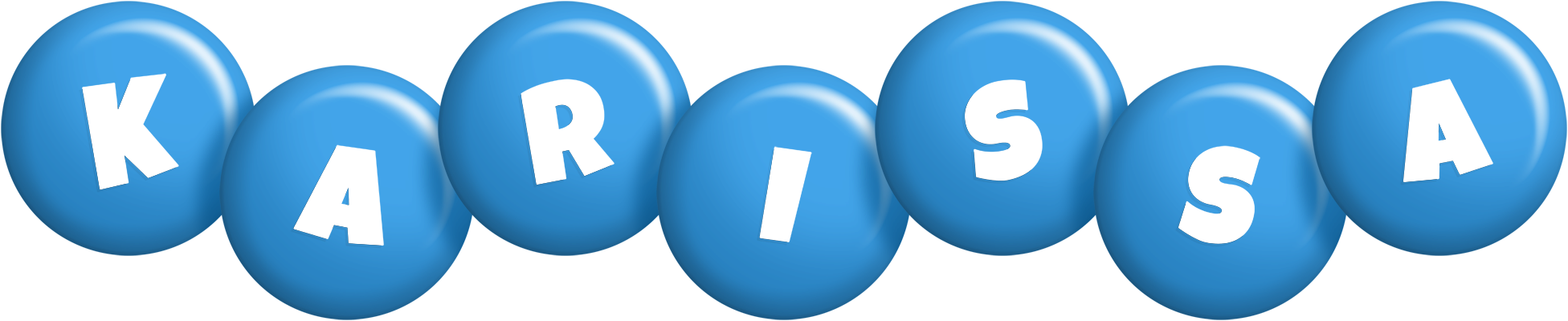 Karissa candy-blue logo