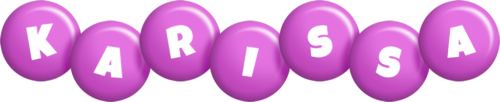 Karissa candy-purple logo