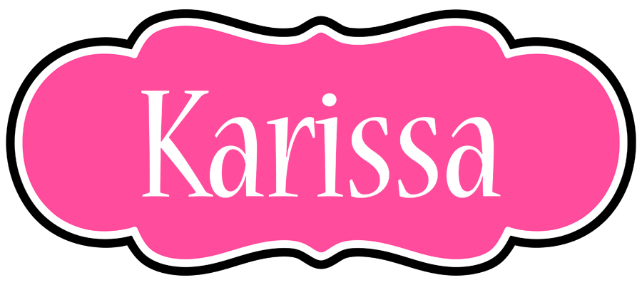 Karissa invitation logo