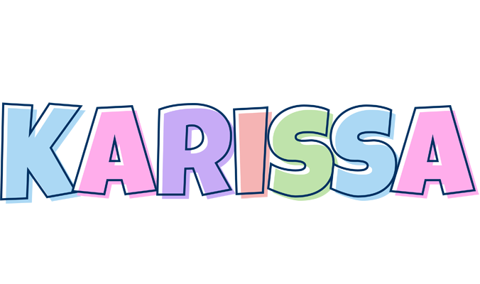 Karissa pastel logo