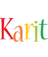 Karit birthday logo