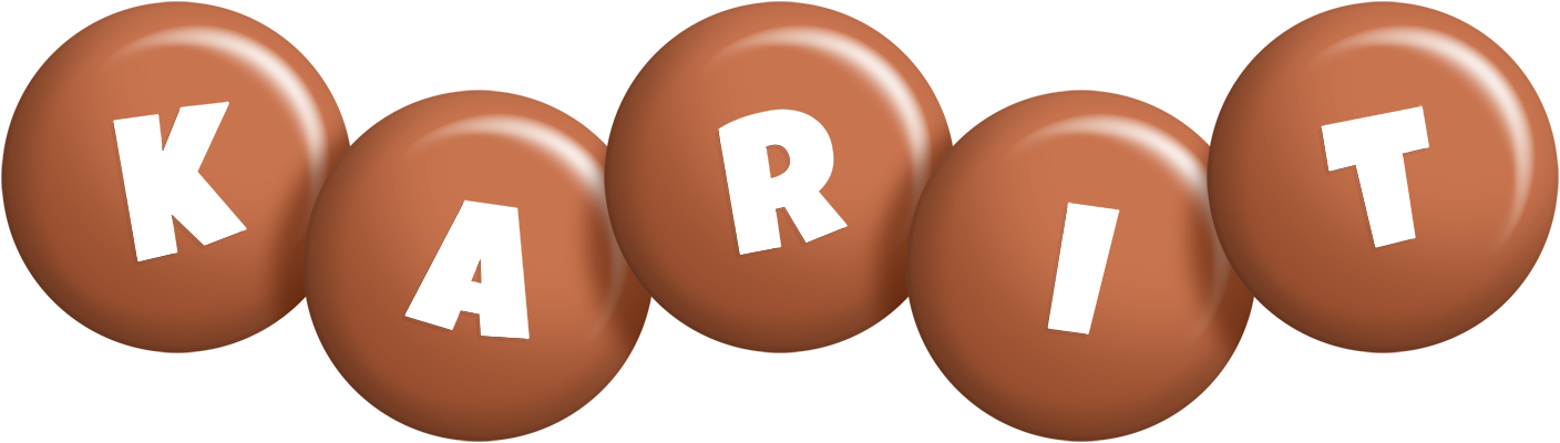 Karit candy-brown logo