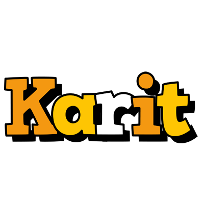 Karit cartoon logo