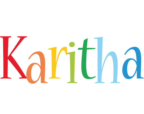 Karitha birthday logo
