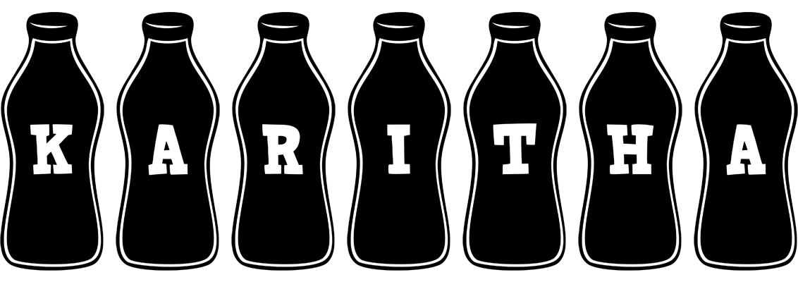 Karitha bottle logo