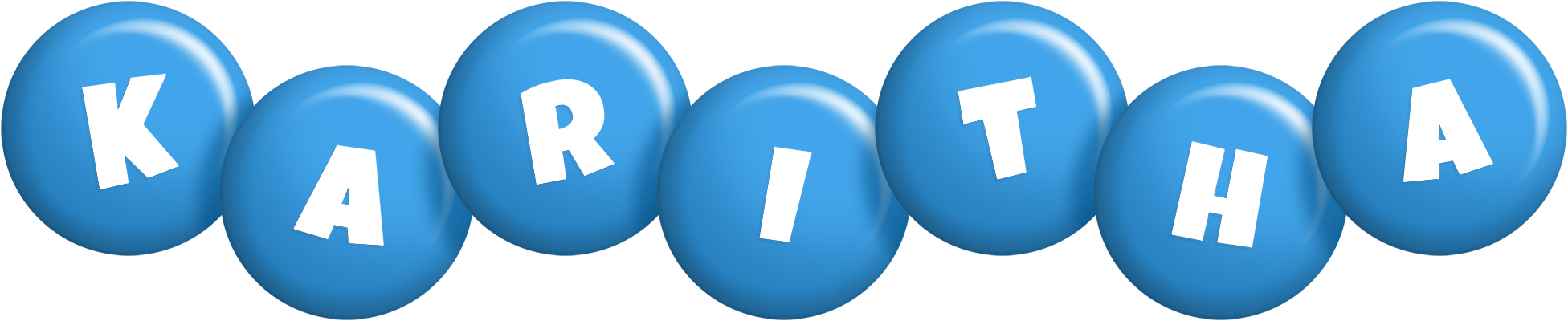 Karitha candy-blue logo
