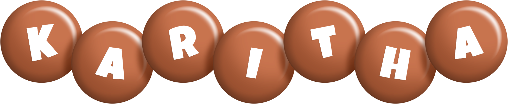 Karitha candy-brown logo