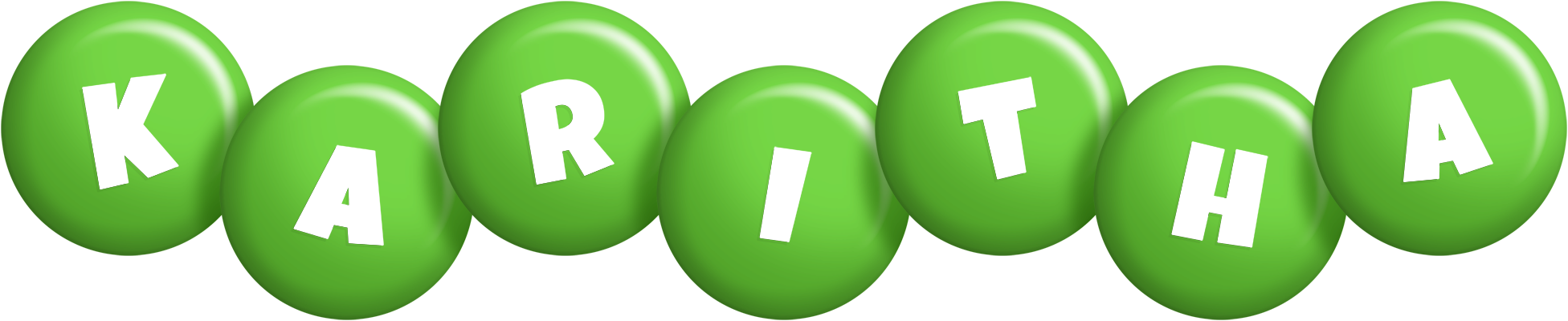 Karitha candy-green logo